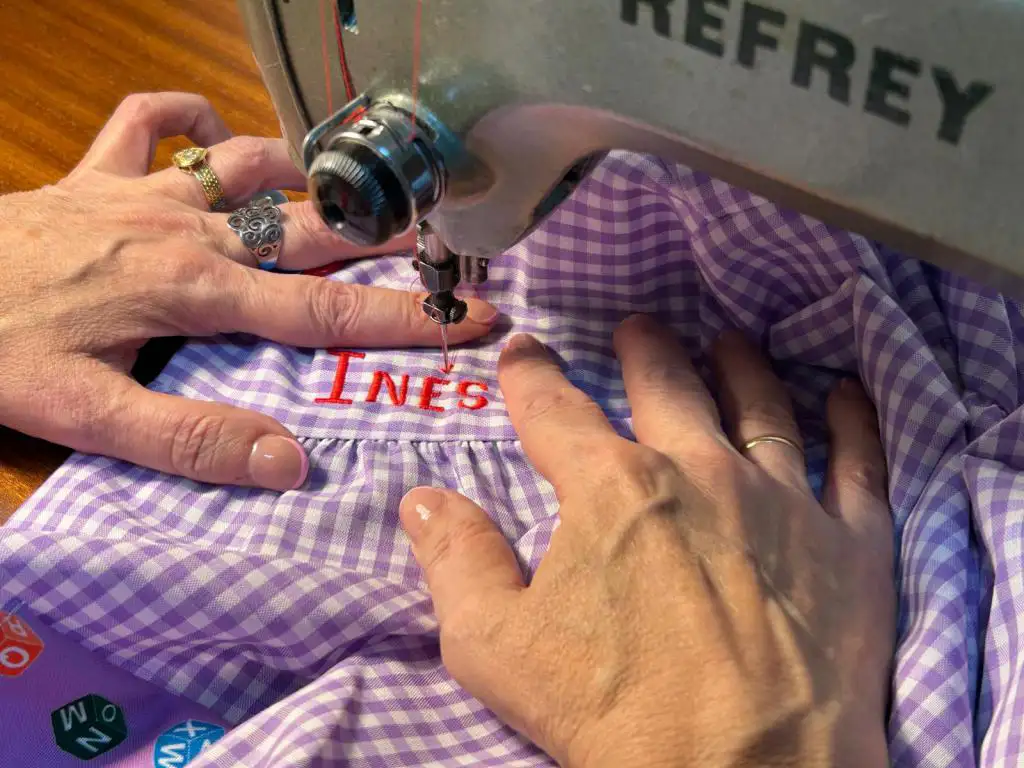 Coser a máquina